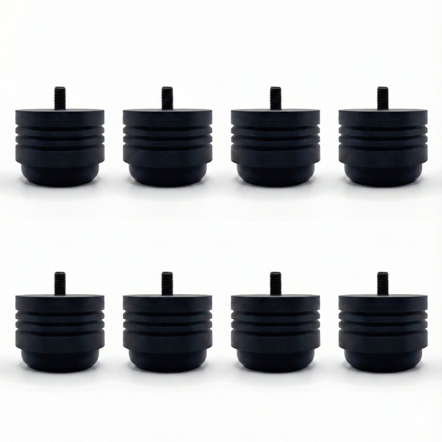 8 x BassGuard Dempeføtter