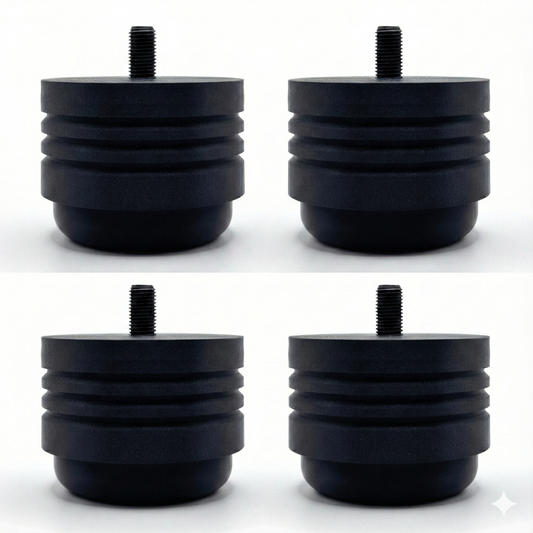 4 x BassGuard Dempeføtter